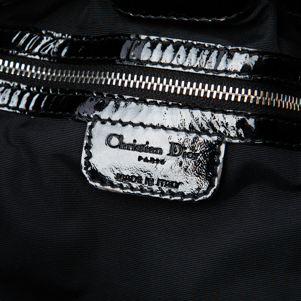 Pre-Loved Dior Patent Cannage Le Trente Tote - Picture 5 of 6